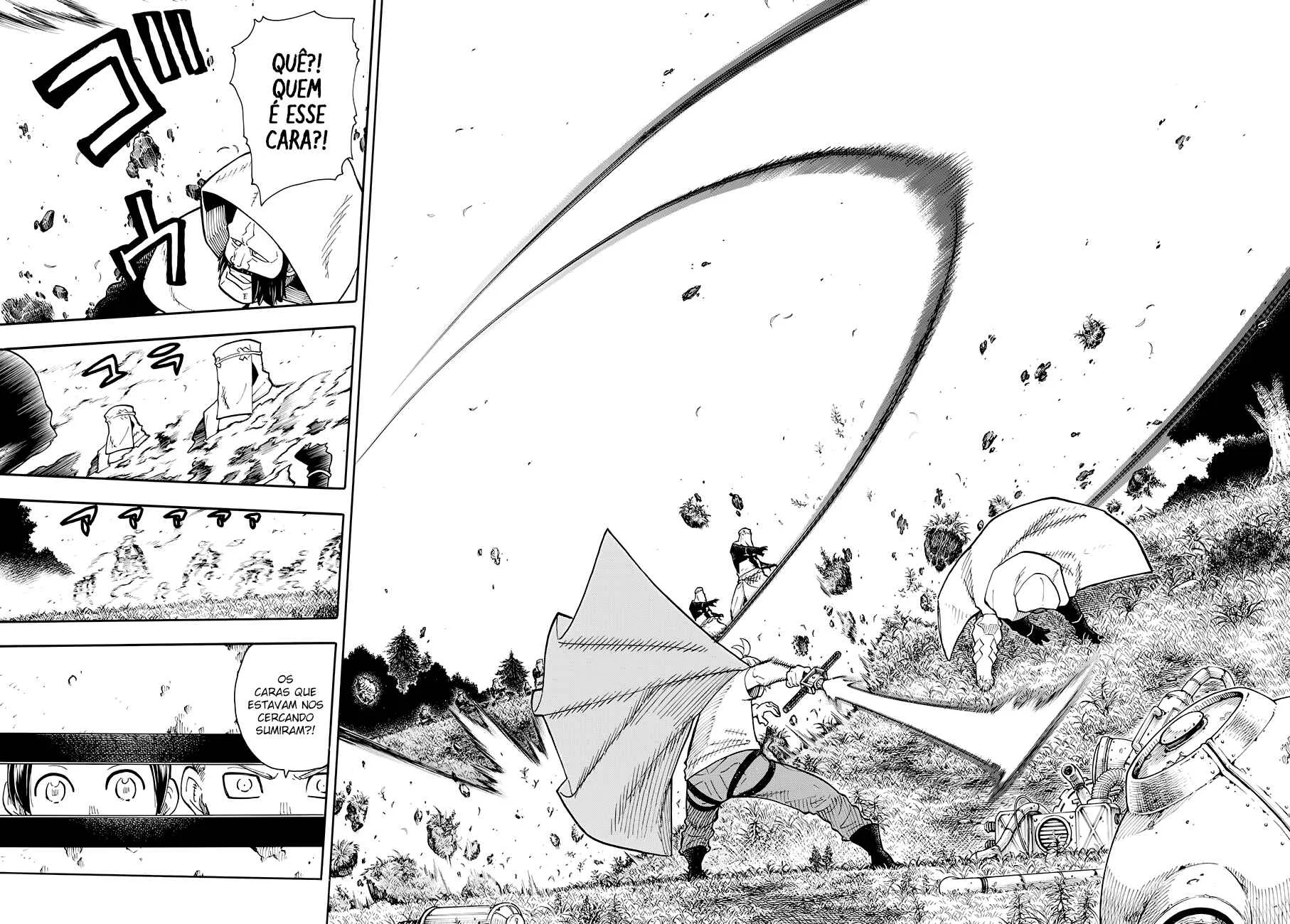 Fire Force Capítulo 2 – O Demônio, O Cavaleiro, E a Bruxa