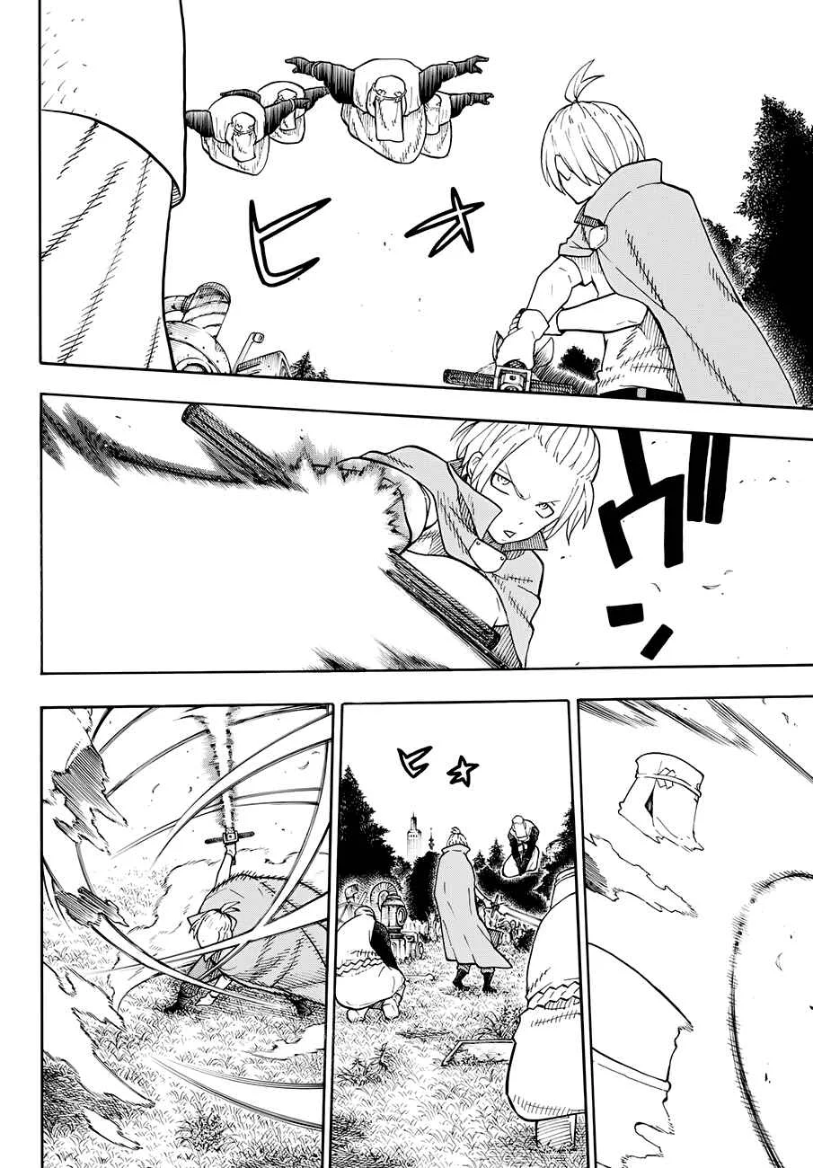 Fire Force Capítulo 2 – O Demônio, O Cavaleiro, E a Bruxa