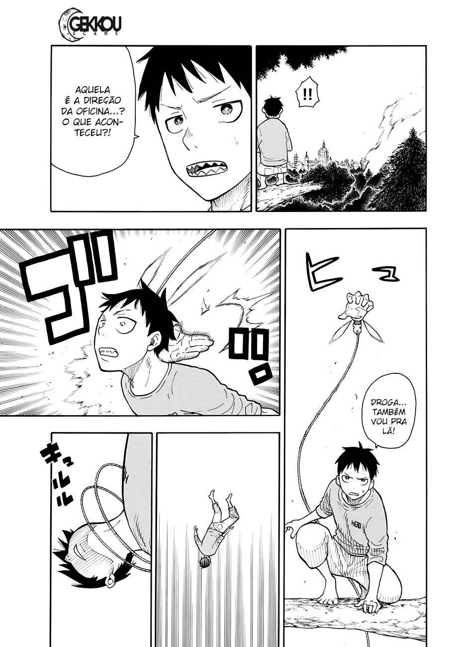 Fire Force Capítulo 2 – O Demônio, O Cavaleiro, E a Bruxa