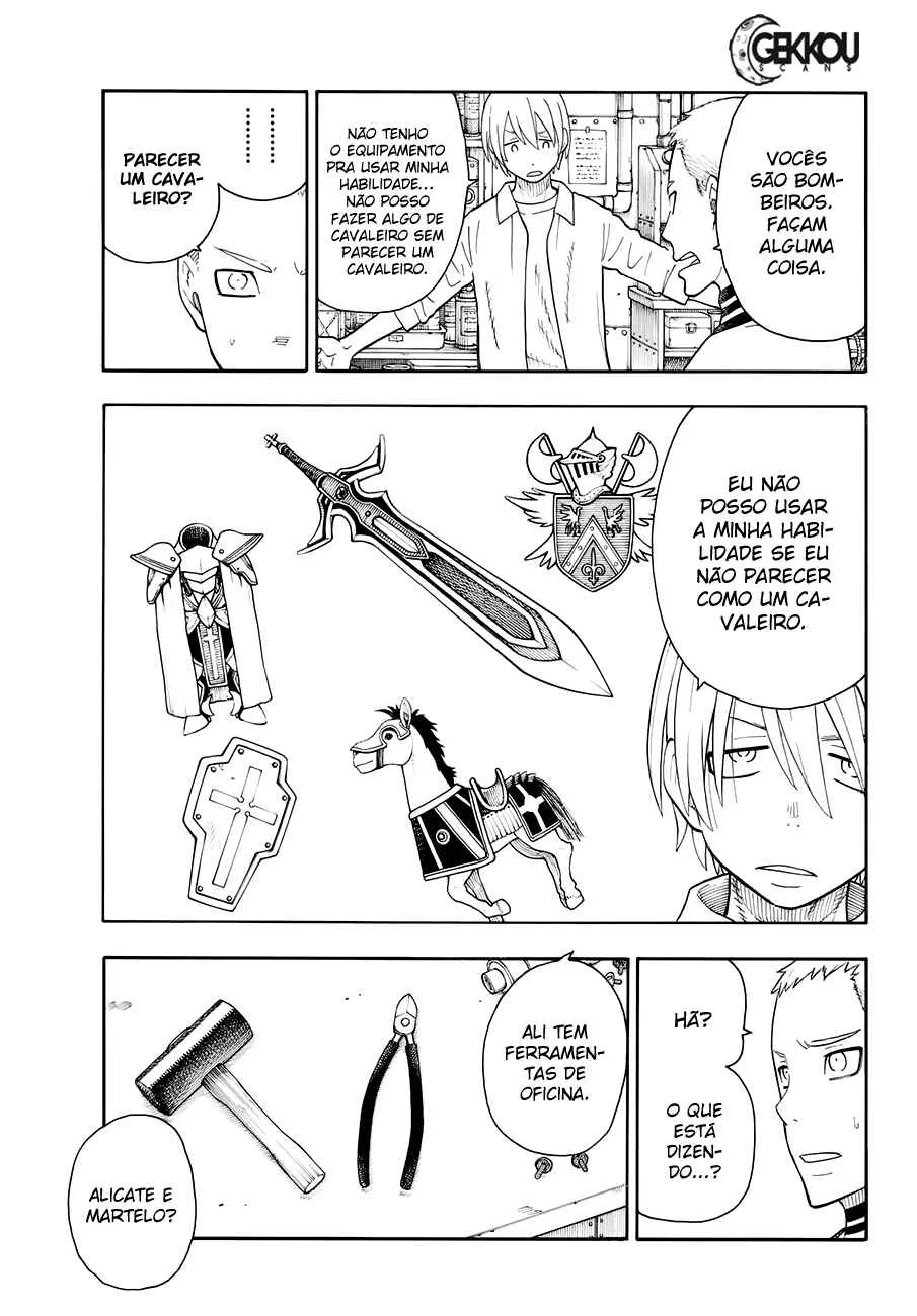 Fire Force Capítulo 2 – O Demônio, O Cavaleiro, E a Bruxa