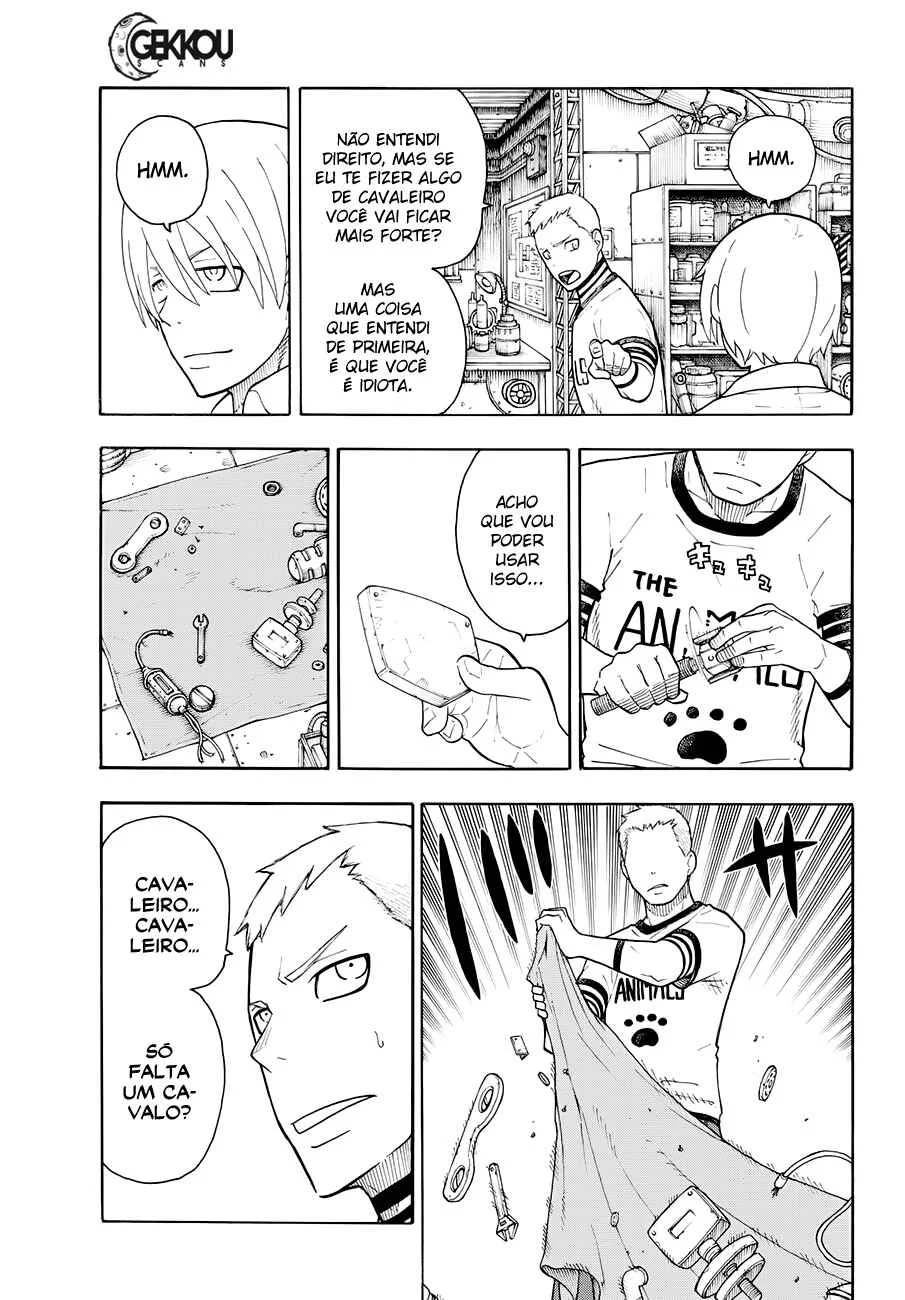 Fire Force Capítulo 2 – O Demônio, O Cavaleiro, E a Bruxa