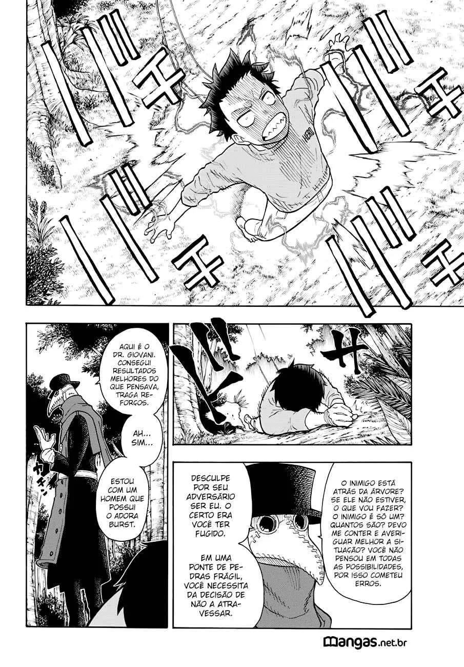 Fire Force Capítulo 2 – O Demônio, O Cavaleiro, E a Bruxa