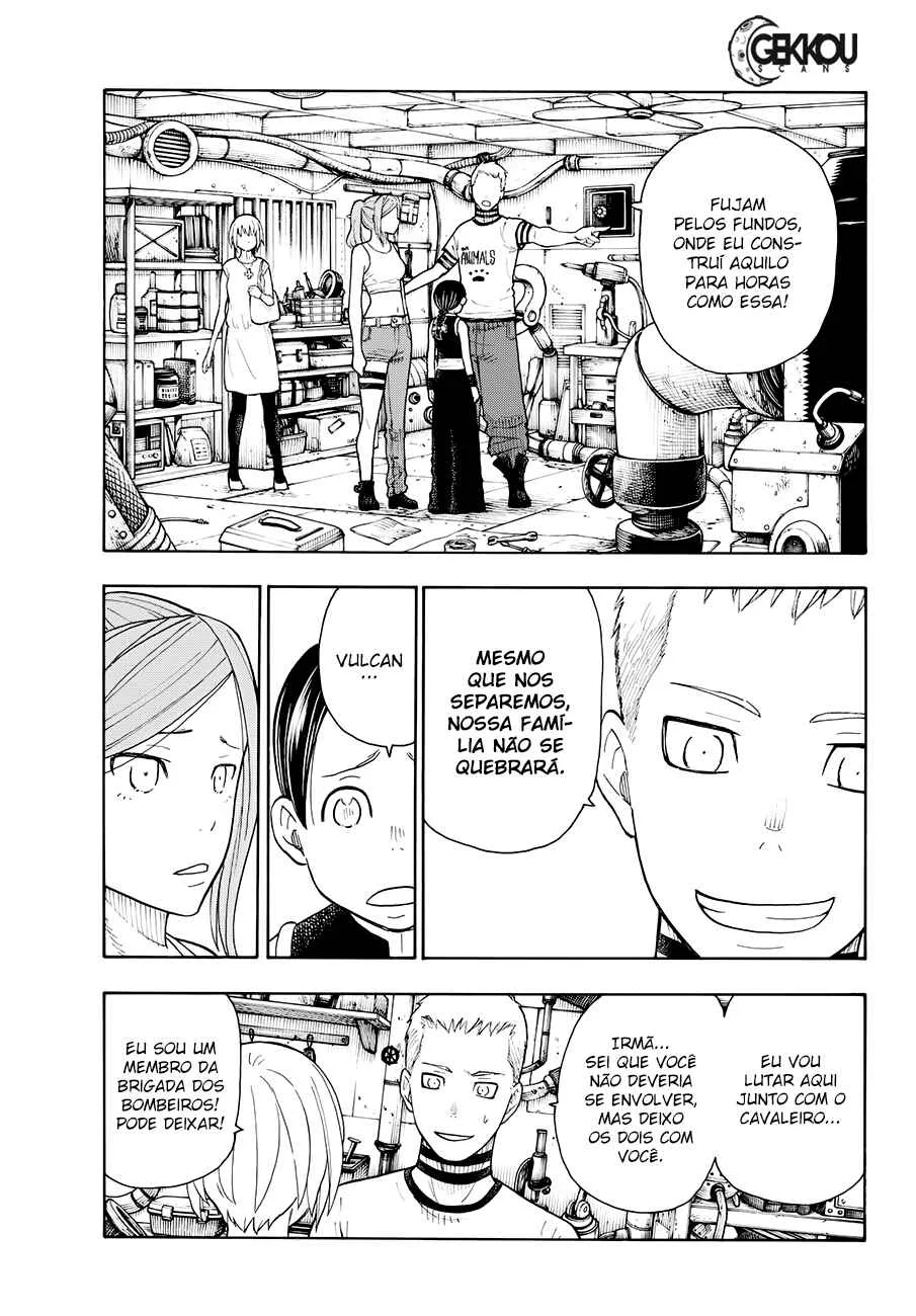 Fire Force Capítulo 2 – O Demônio, O Cavaleiro, E a Bruxa