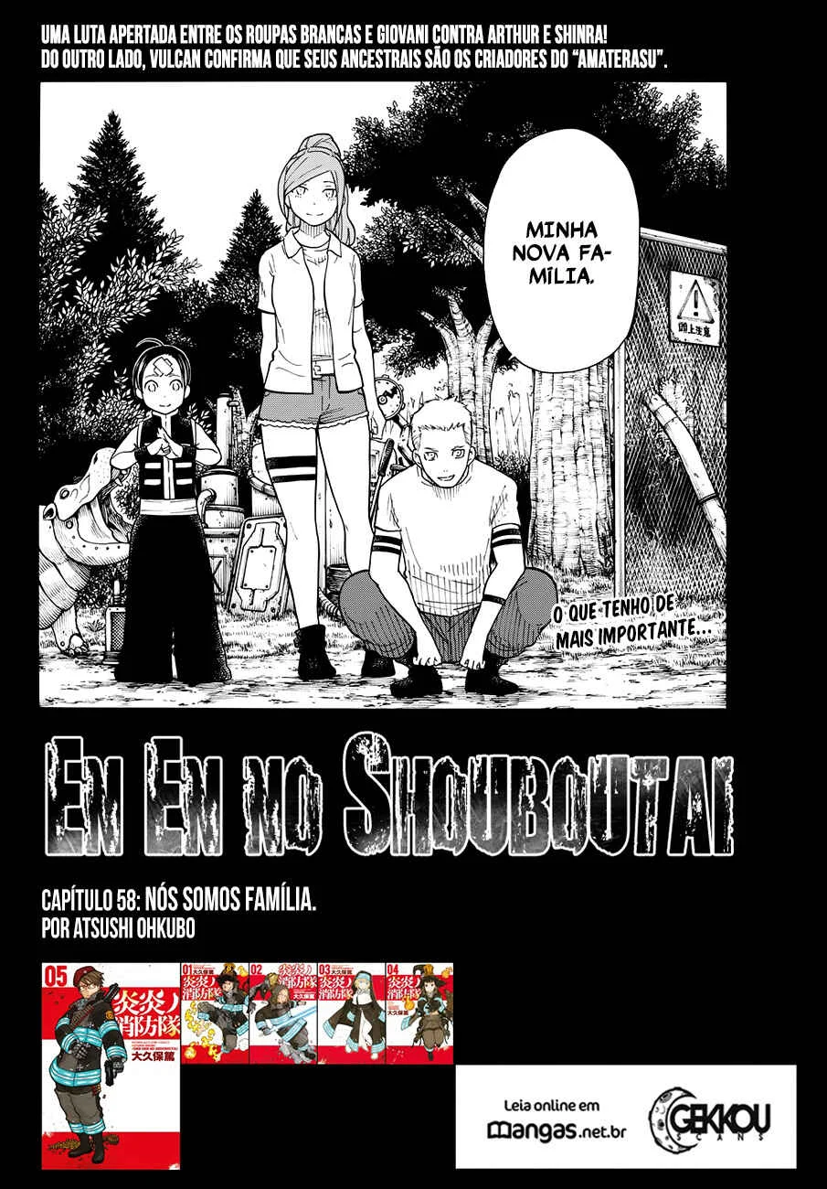 Fire Force Capítulo 2 – O Demônio, O Cavaleiro, E a Bruxa