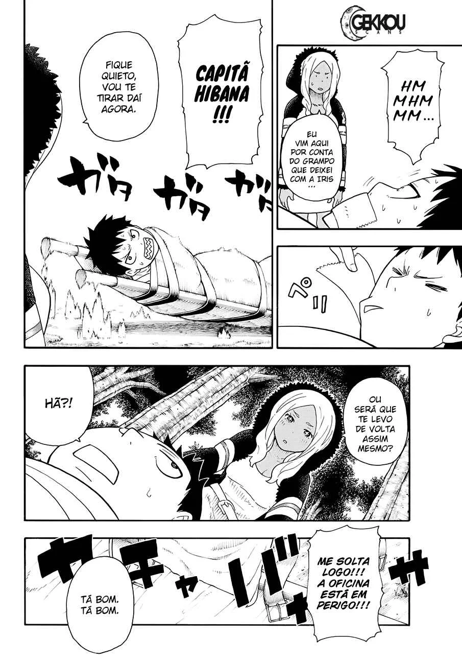 Fire Force Capítulo 2 – O Demônio, O Cavaleiro, E a Bruxa
