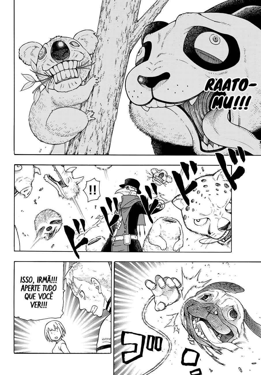 Fire Force Capítulo 2 – O Demônio, O Cavaleiro, E a Bruxa