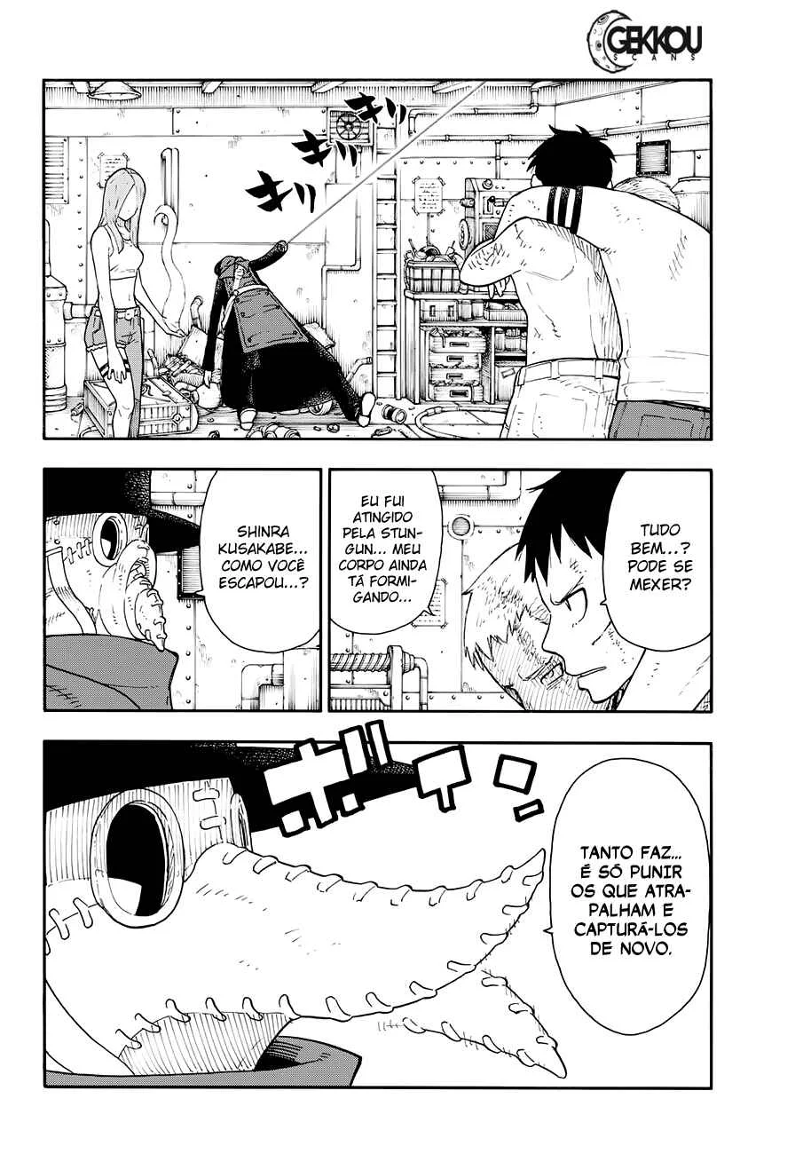 Fire Force Capítulo 2 – O Demônio, O Cavaleiro, E a Bruxa