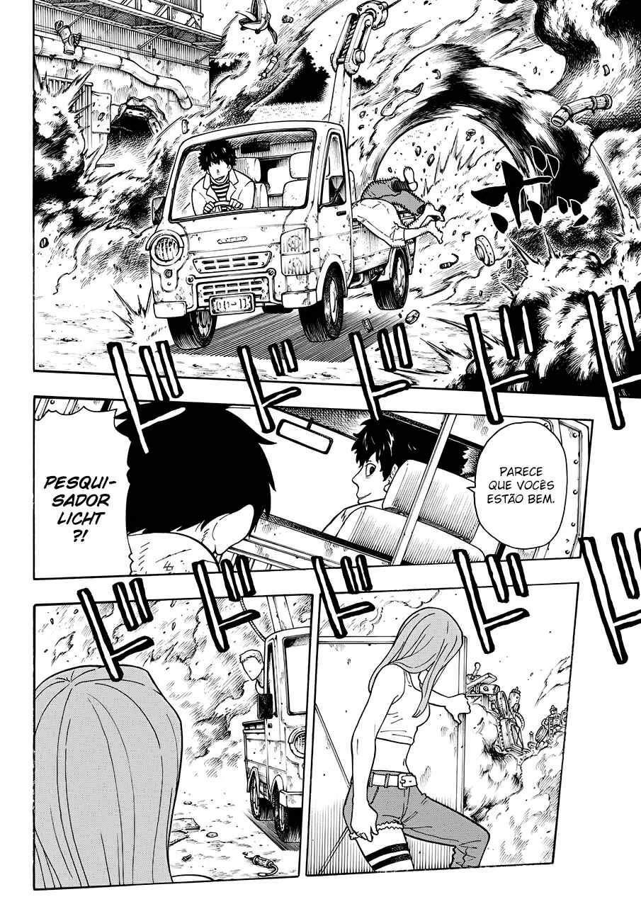Fire Force Capítulo 2 – O Demônio, O Cavaleiro, E a Bruxa