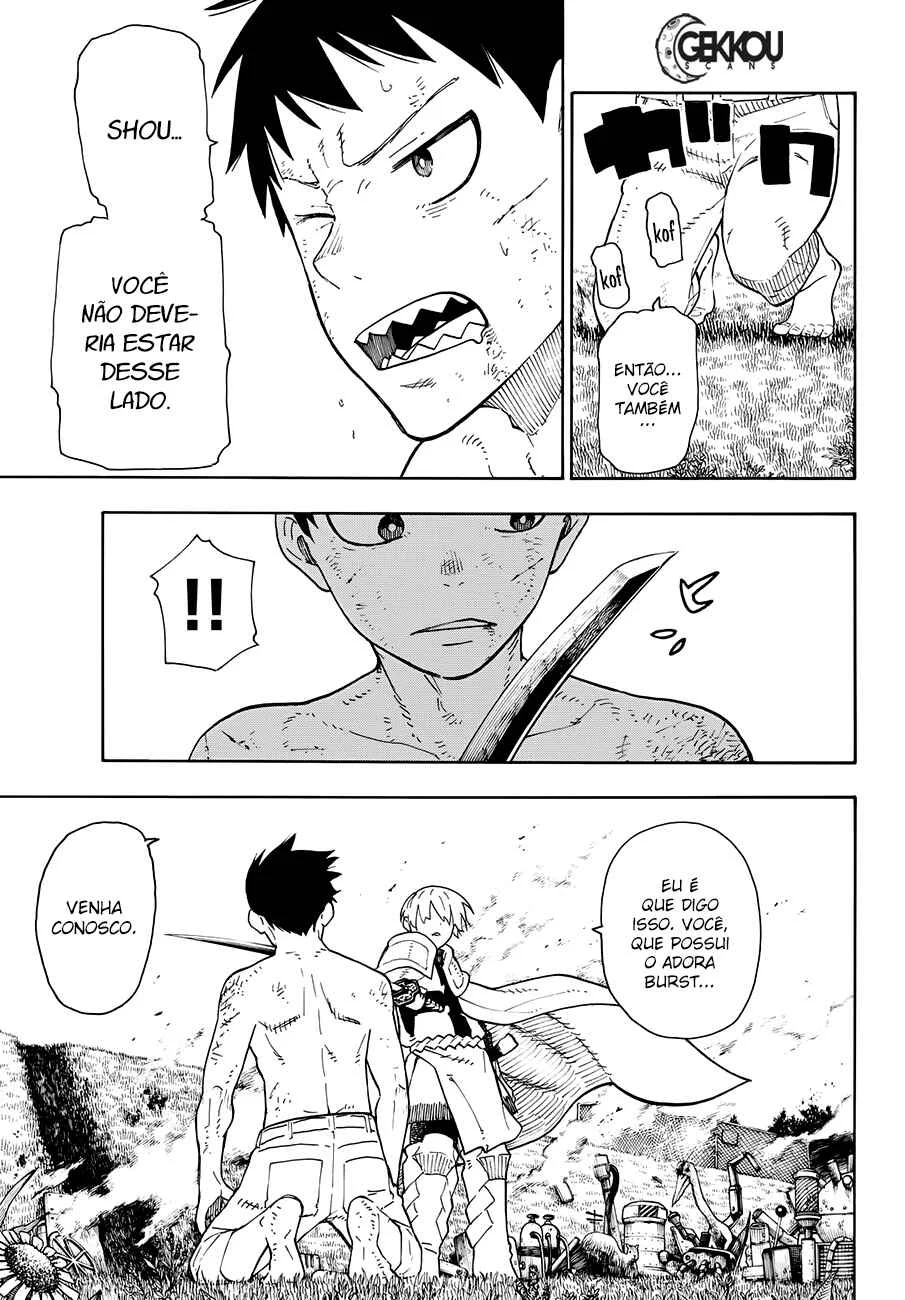 Fire Force Capítulo 2 – O Demônio, O Cavaleiro, E a Bruxa