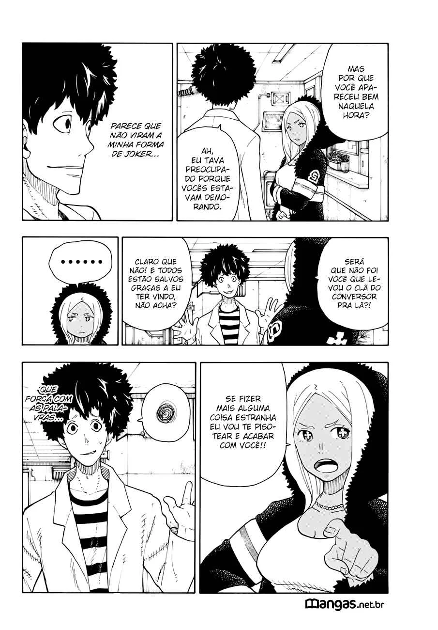 Fire Force Capítulo 2 – O Demônio, O Cavaleiro, E a Bruxa