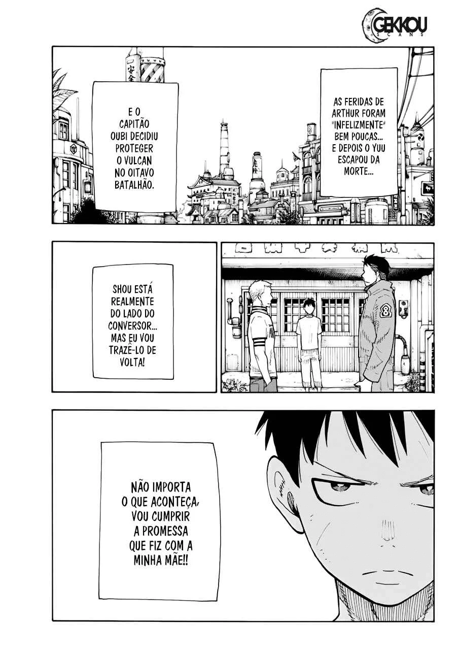 Fire Force Capítulo 2 – O Demônio, O Cavaleiro, E a Bruxa