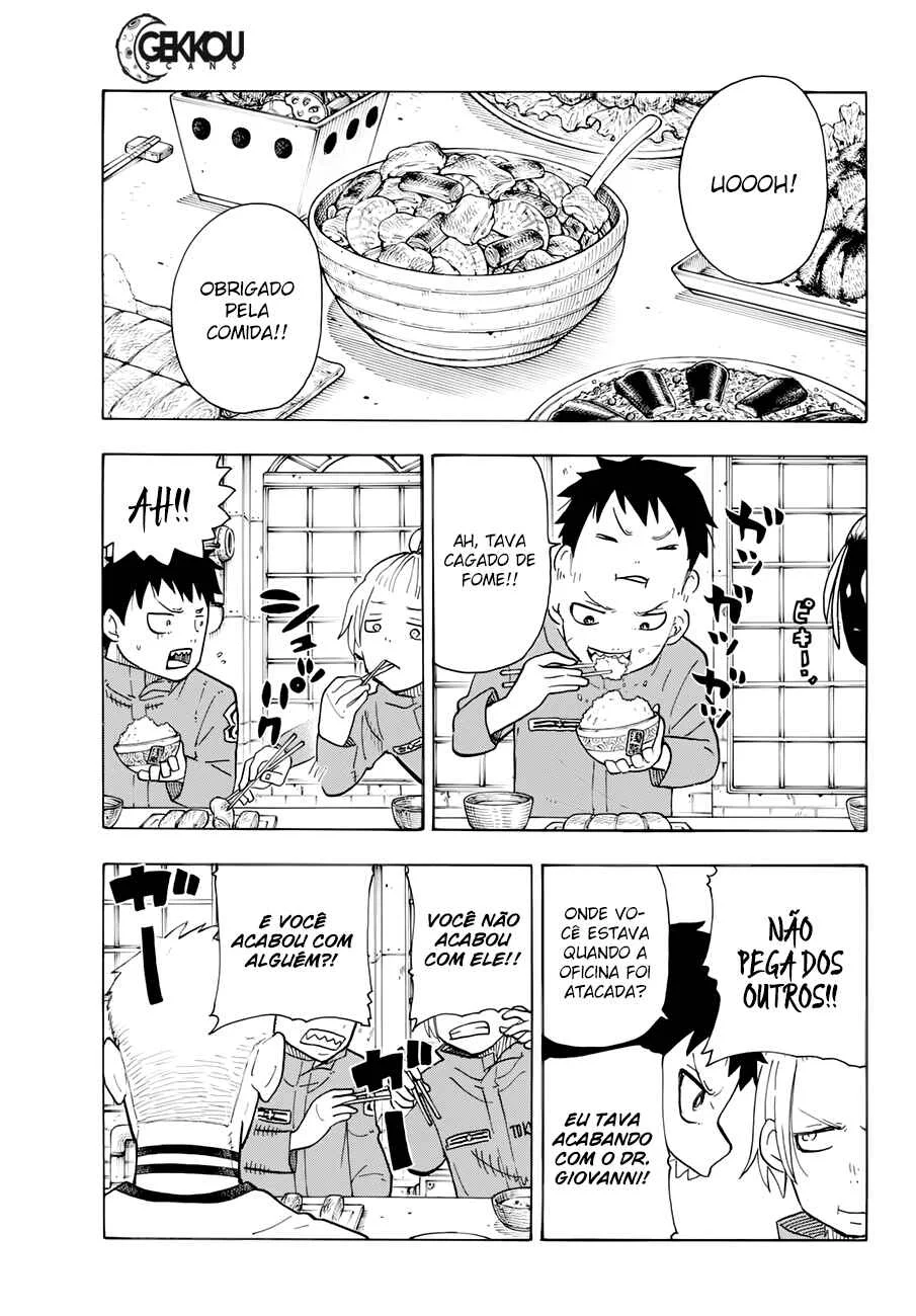 Fire Force Capítulo 2 – O Demônio, O Cavaleiro, E a Bruxa
