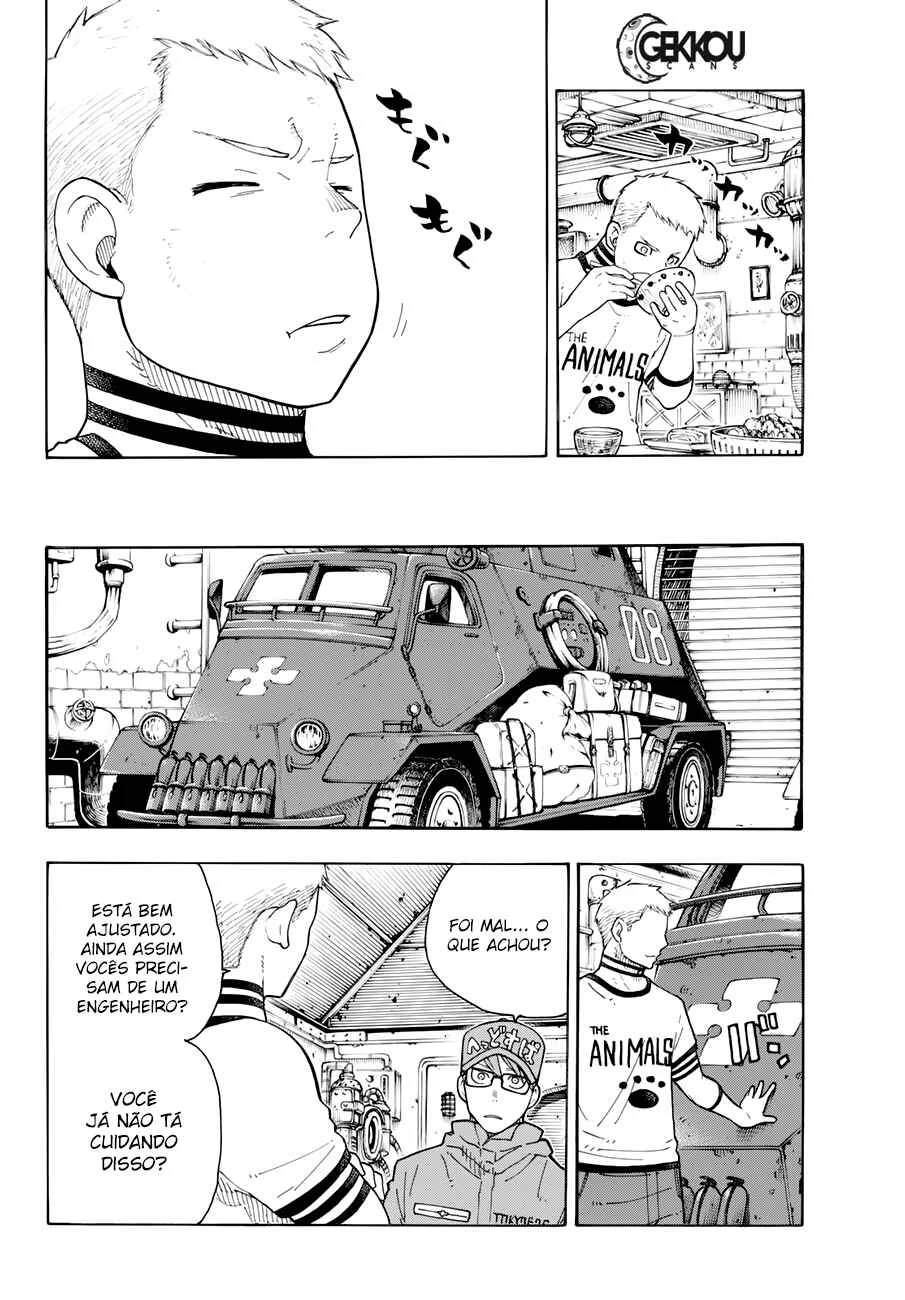 Fire Force Capítulo 2 – O Demônio, O Cavaleiro, E a Bruxa