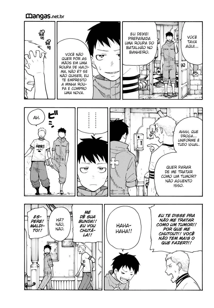 Fire Force Capítulo 2 – O Demônio, O Cavaleiro, E a Bruxa