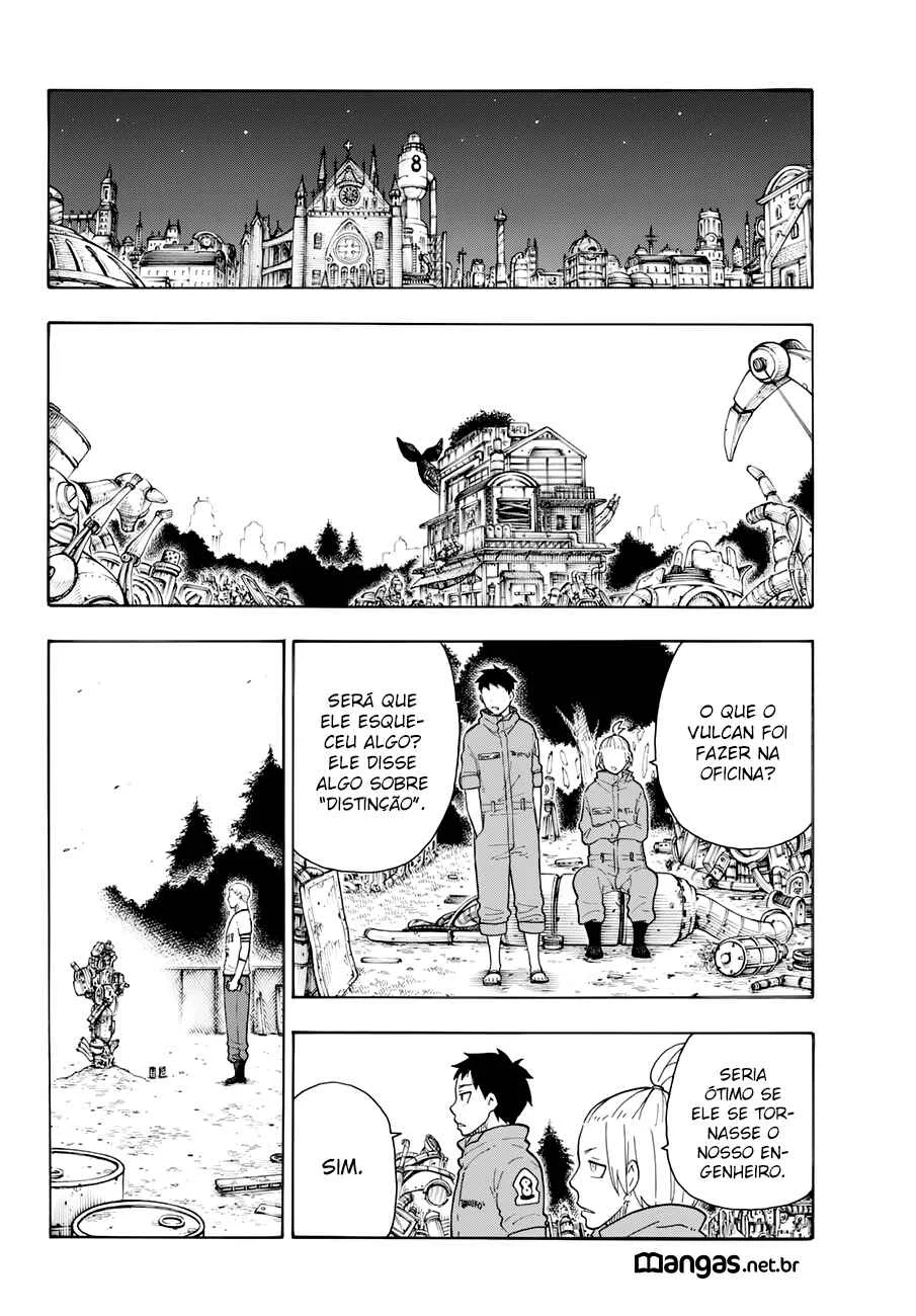 Fire Force Capítulo 2 – O Demônio, O Cavaleiro, E a Bruxa