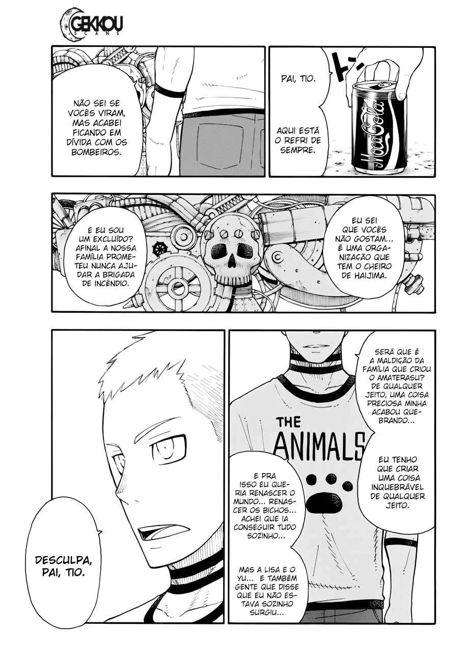 Fire Force Capítulo 2 – O Demônio, O Cavaleiro, E a Bruxa