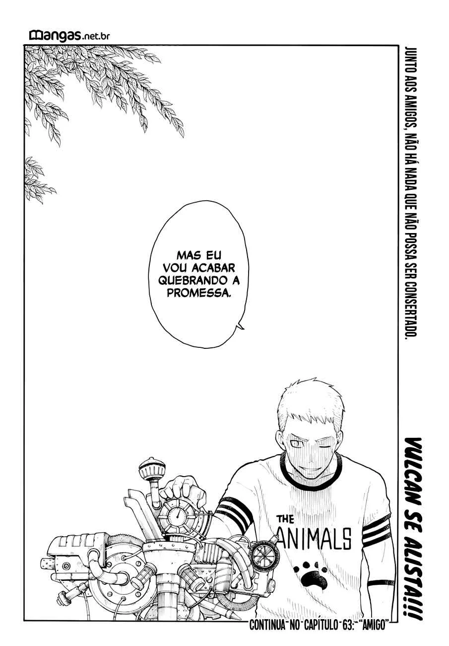 Fire Force Capítulo 2 – O Demônio, O Cavaleiro, E a Bruxa