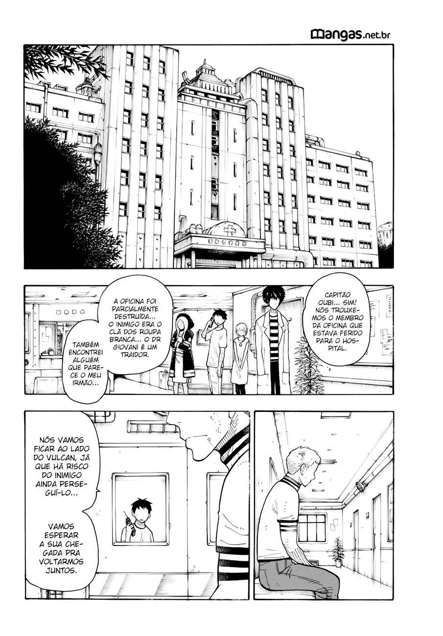 Fire Force Capítulo 2 – O Demônio, O Cavaleiro, E a Bruxa