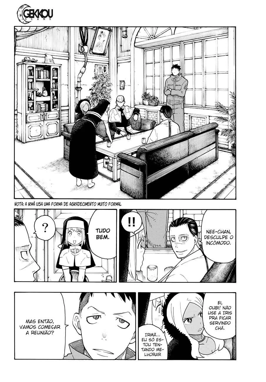 Fire Force Capítulo 2 – O Demônio, O Cavaleiro, E a Bruxa