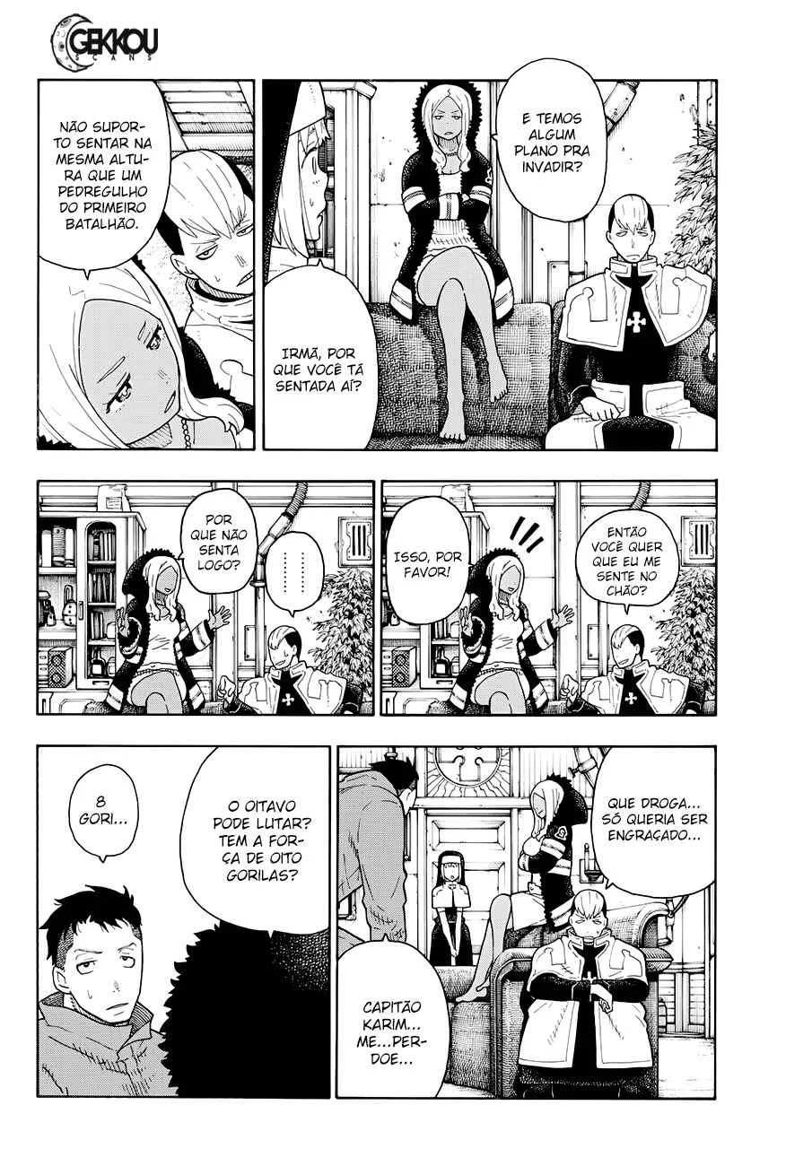 Fire Force Capítulo 2 – O Demônio, O Cavaleiro, E a Bruxa