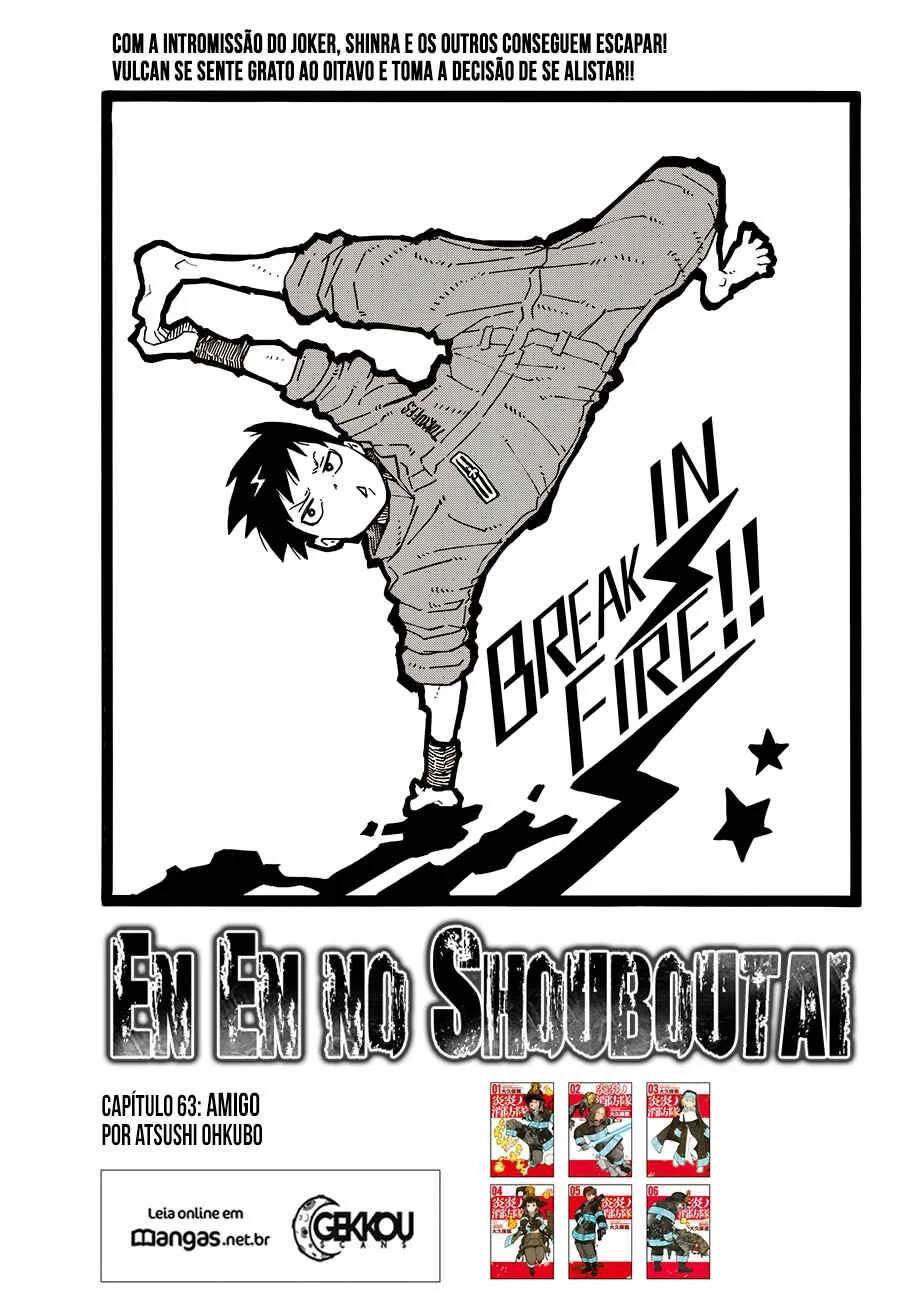 Fire Force Capítulo 2 – O Demônio, O Cavaleiro, E a Bruxa