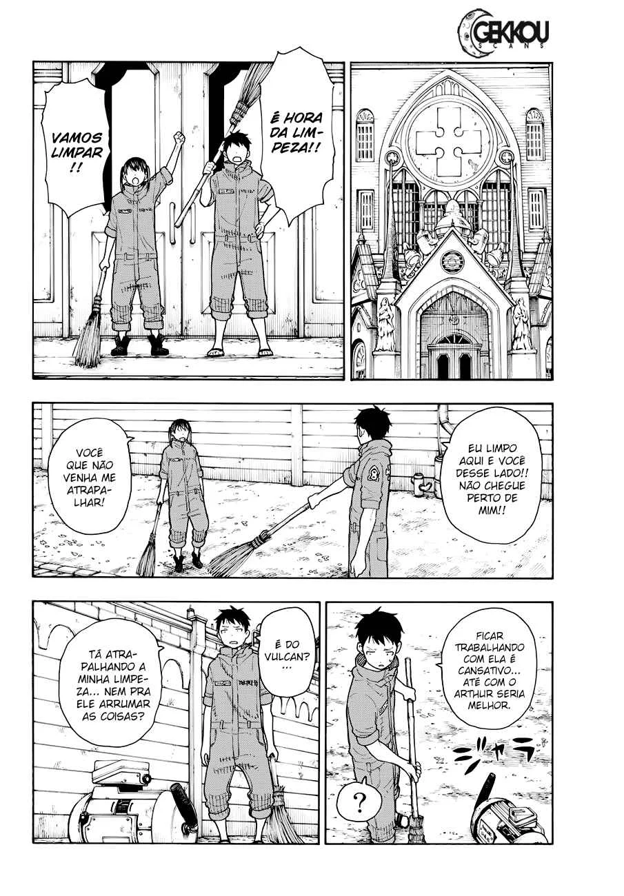 Fire Force Capítulo 2 – O Demônio, O Cavaleiro, E a Bruxa