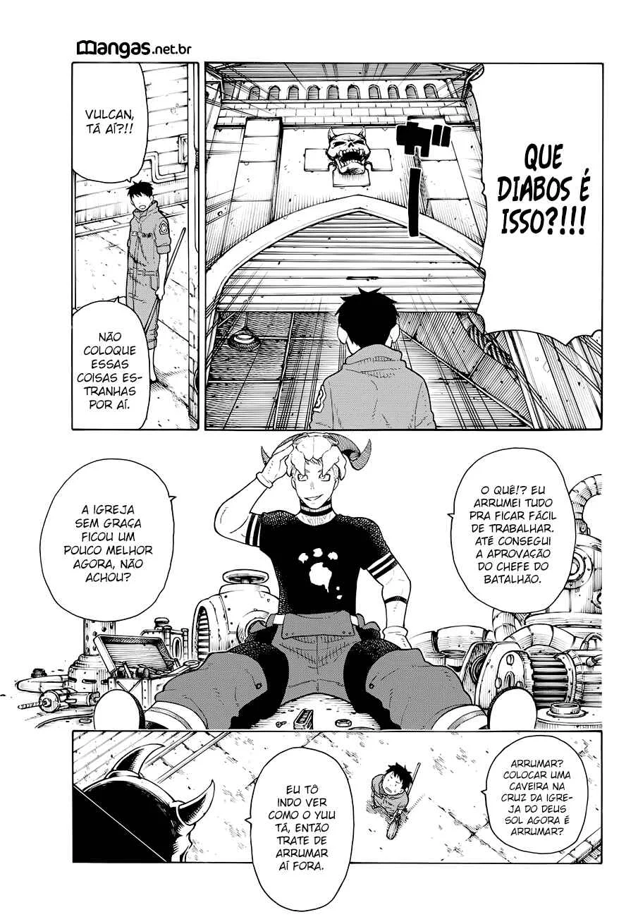 Fire Force Capítulo 2 – O Demônio, O Cavaleiro, E a Bruxa