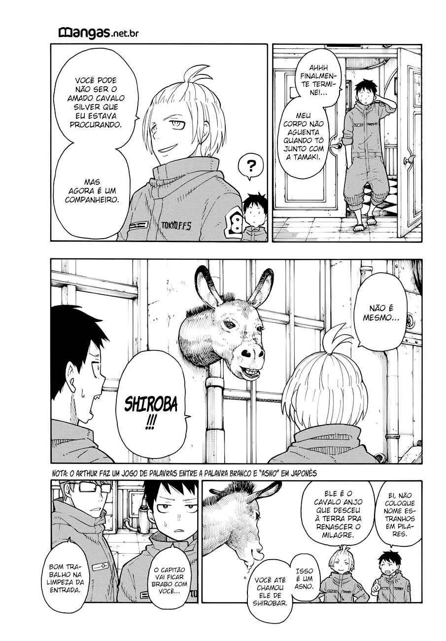 Fire Force Capítulo 2 – O Demônio, O Cavaleiro, E a Bruxa