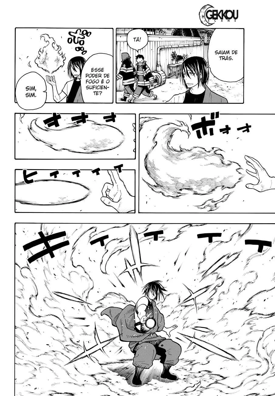 Fire Force Capítulo 2 – O Demônio, O Cavaleiro, E a Bruxa