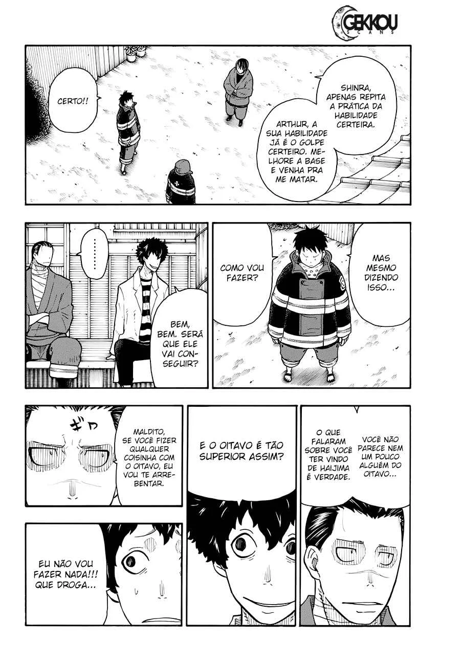 Fire Force Capítulo 2 – O Demônio, O Cavaleiro, E a Bruxa