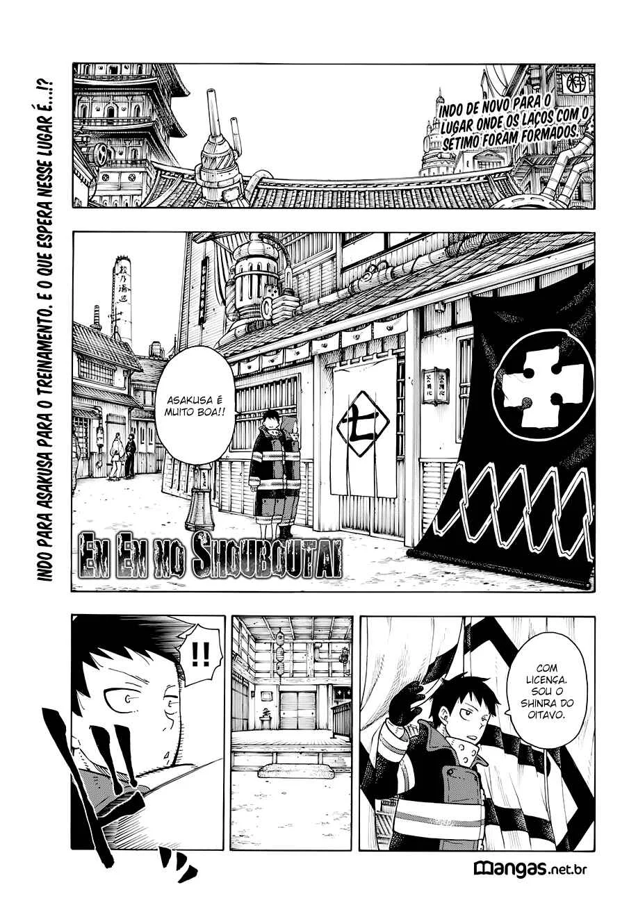 Fire Force Capítulo 2 – O Demônio, O Cavaleiro, E a Bruxa