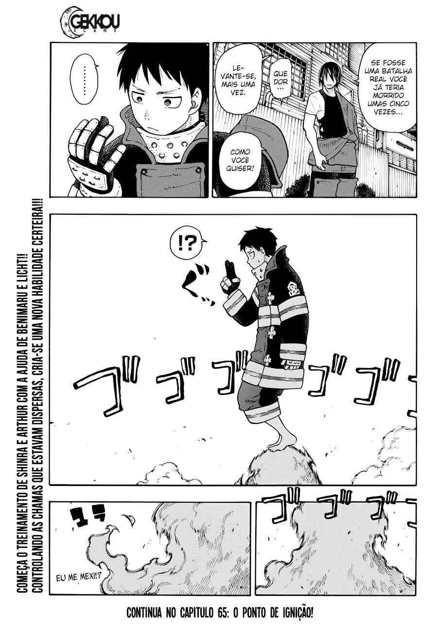 Fire Force Capítulo 2 – O Demônio, O Cavaleiro, E a Bruxa