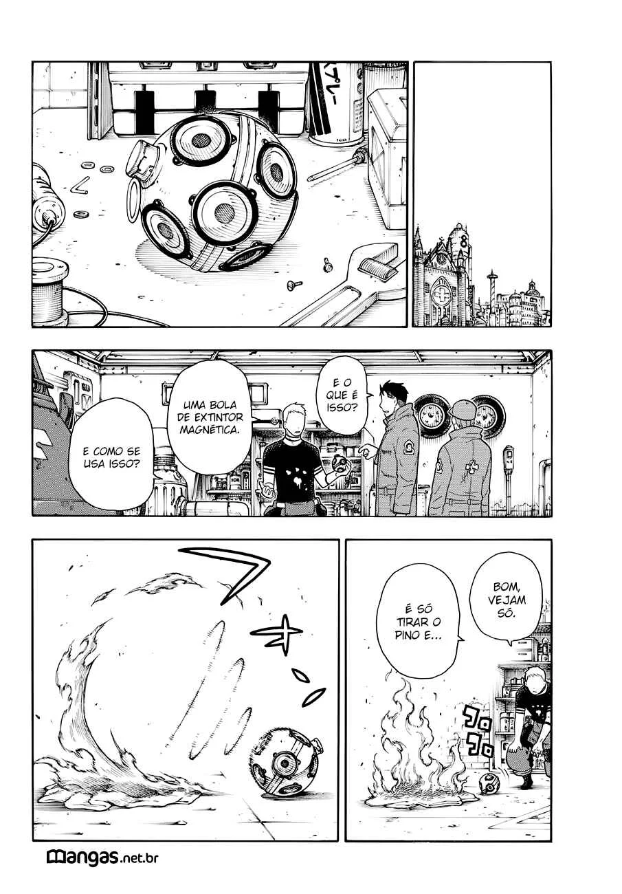 Fire Force Capítulo 2 – O Demônio, O Cavaleiro, E a Bruxa