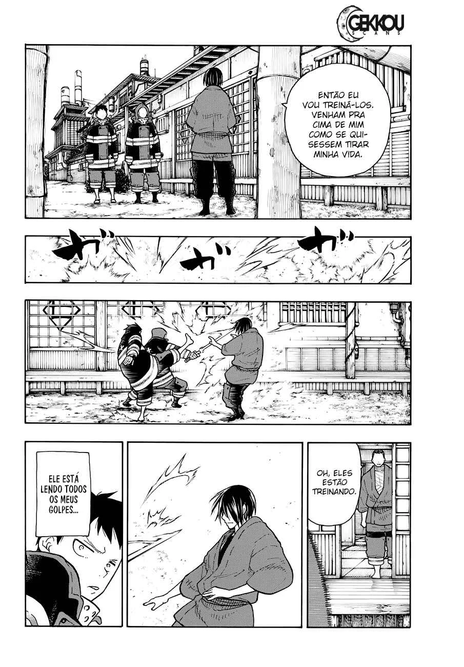 Fire Force Capítulo 2 – O Demônio, O Cavaleiro, E a Bruxa