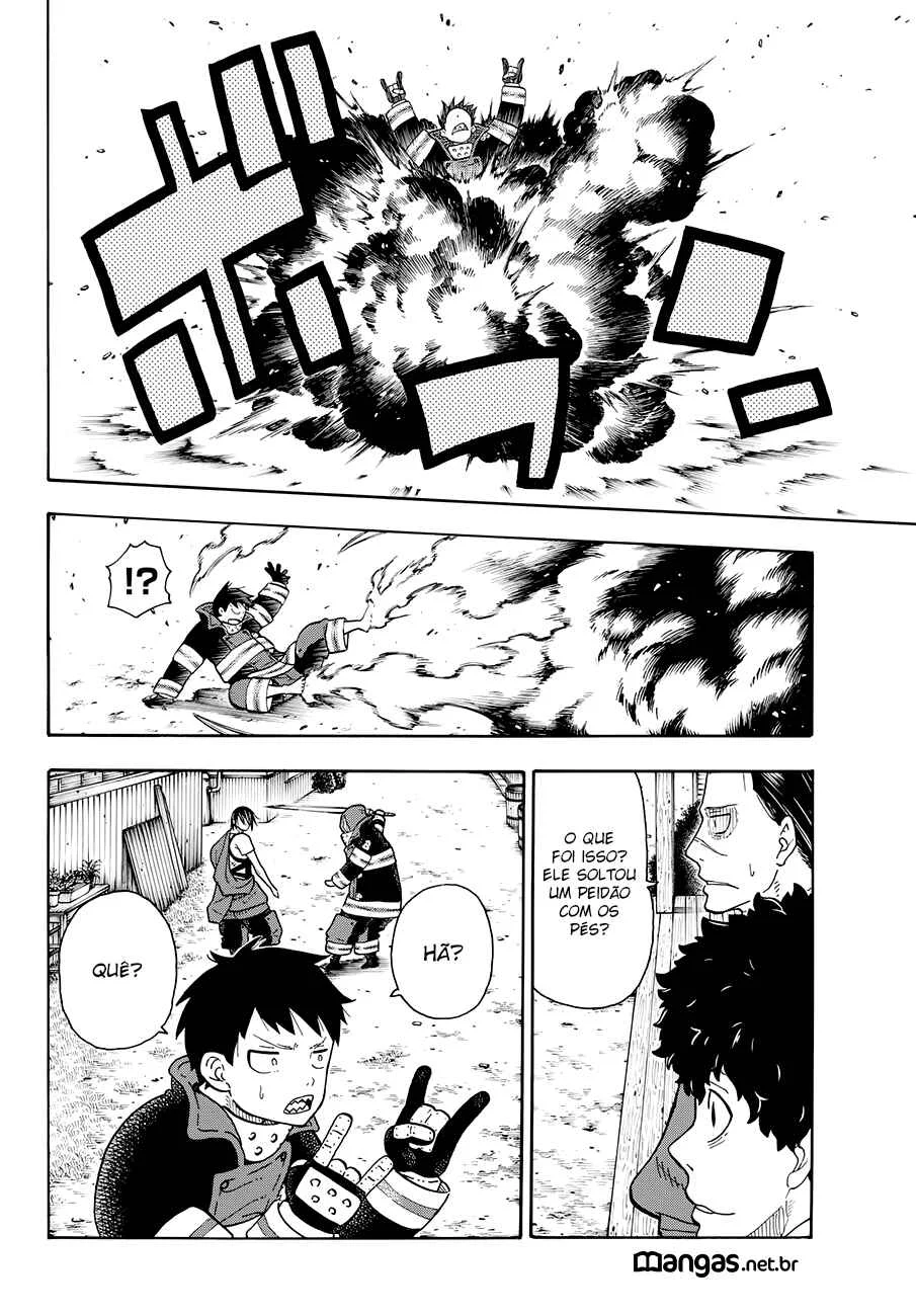 Fire Force Capítulo 2 – O Demônio, O Cavaleiro, E a Bruxa