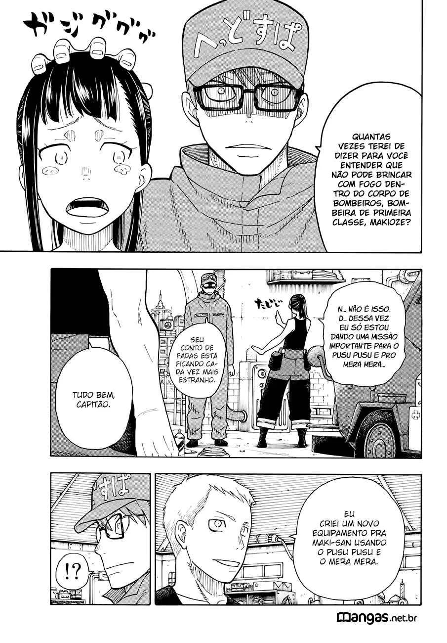 Fire Force Capítulo 2 – O Demônio, O Cavaleiro, E a Bruxa