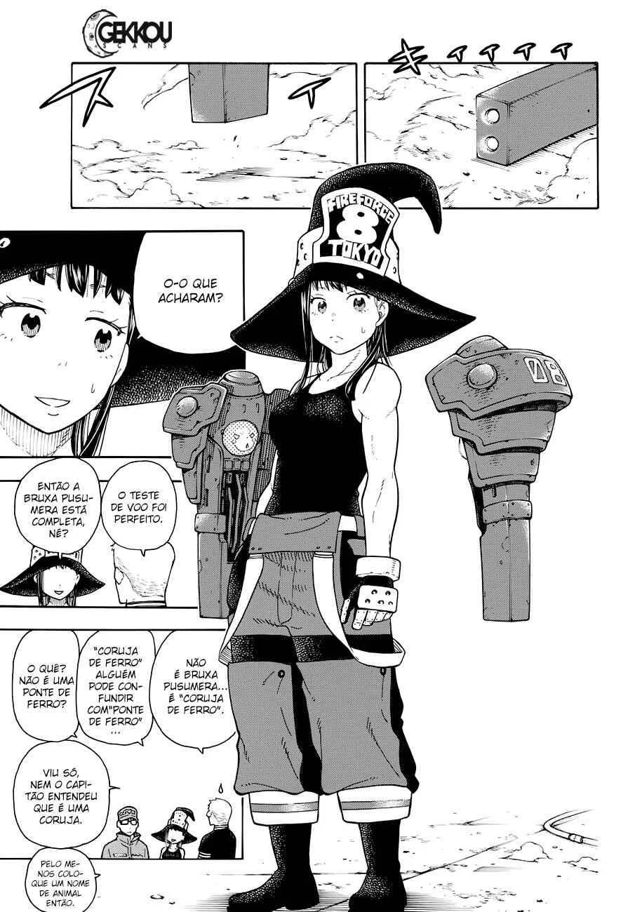 Fire Force Capítulo 2 – O Demônio, O Cavaleiro, E a Bruxa