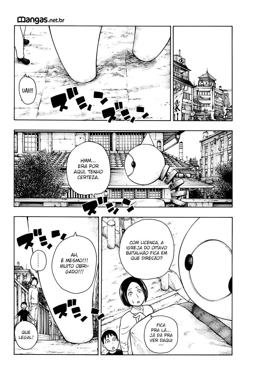 Fire Force Capítulo 2 – O Demônio, O Cavaleiro, E a Bruxa
