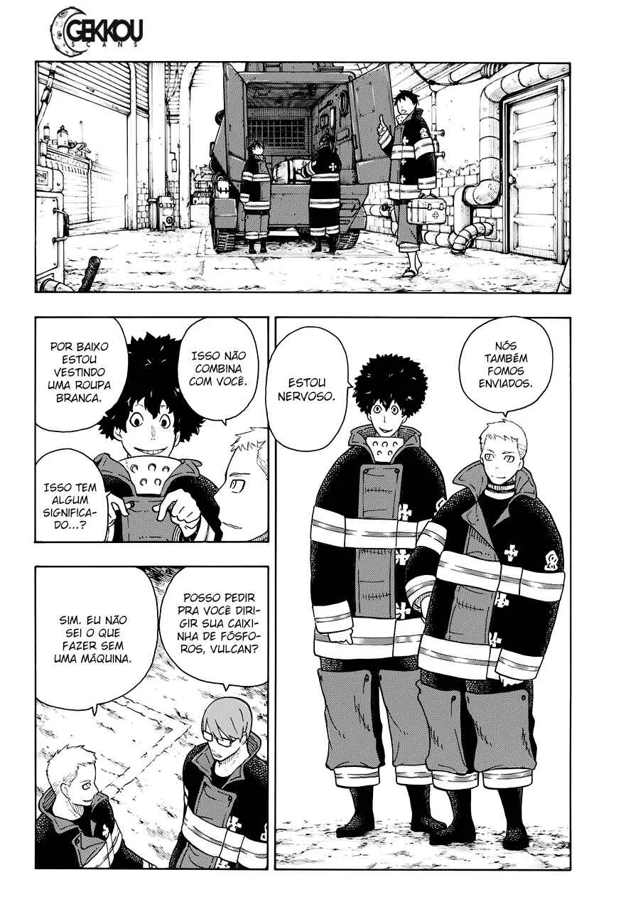 Fire Force Capítulo 2 – O Demônio, O Cavaleiro, E a Bruxa
