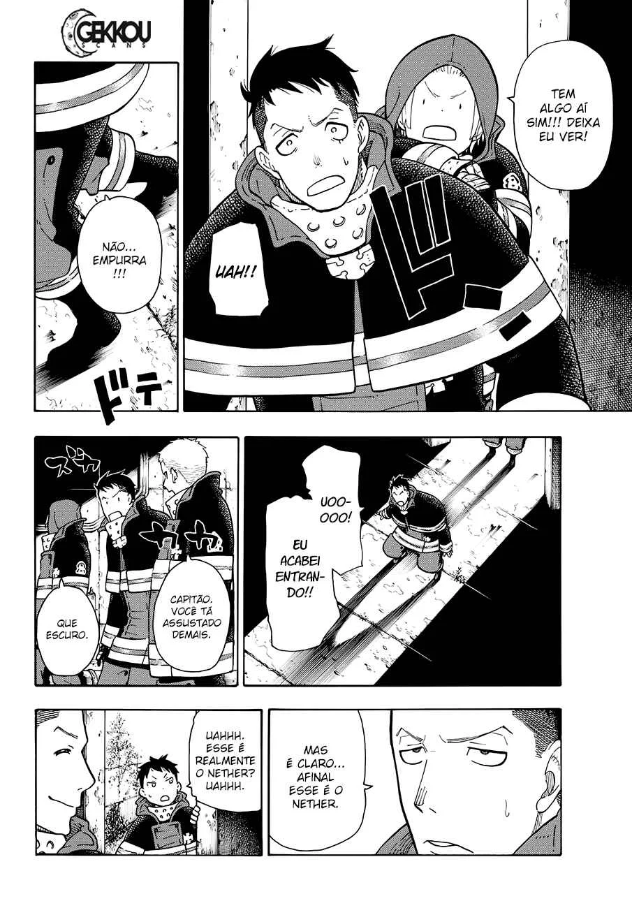 Fire Force Capítulo 2 – O Demônio, O Cavaleiro, E a Bruxa