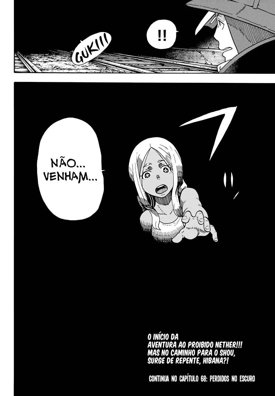 Fire Force Capítulo 2 – O Demônio, O Cavaleiro, E a Bruxa
