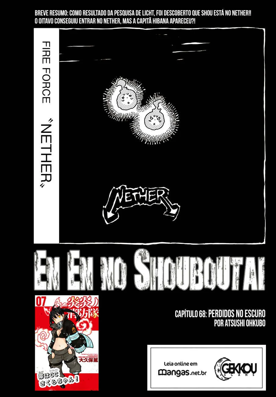 Fire Force Capítulo 2 – O Demônio, O Cavaleiro, E a Bruxa