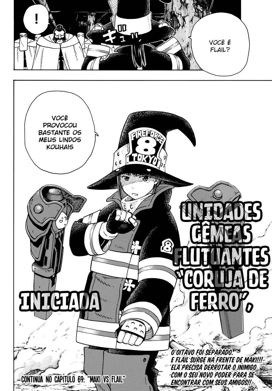 Fire Force Capítulo 2 – O Demônio, O Cavaleiro, E a Bruxa