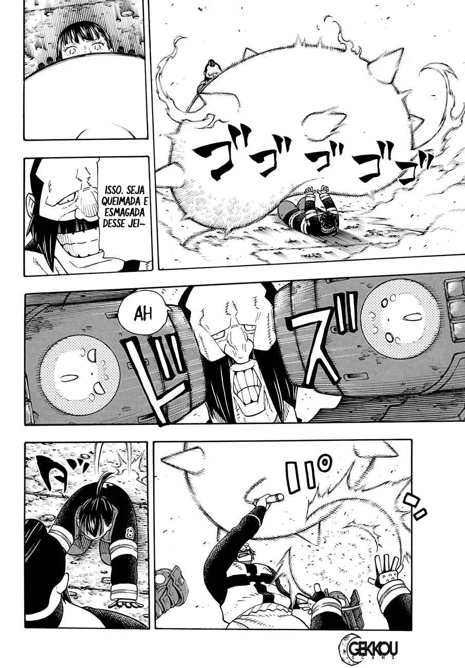 Fire Force Capítulo 2 – O Demônio, O Cavaleiro, E a Bruxa