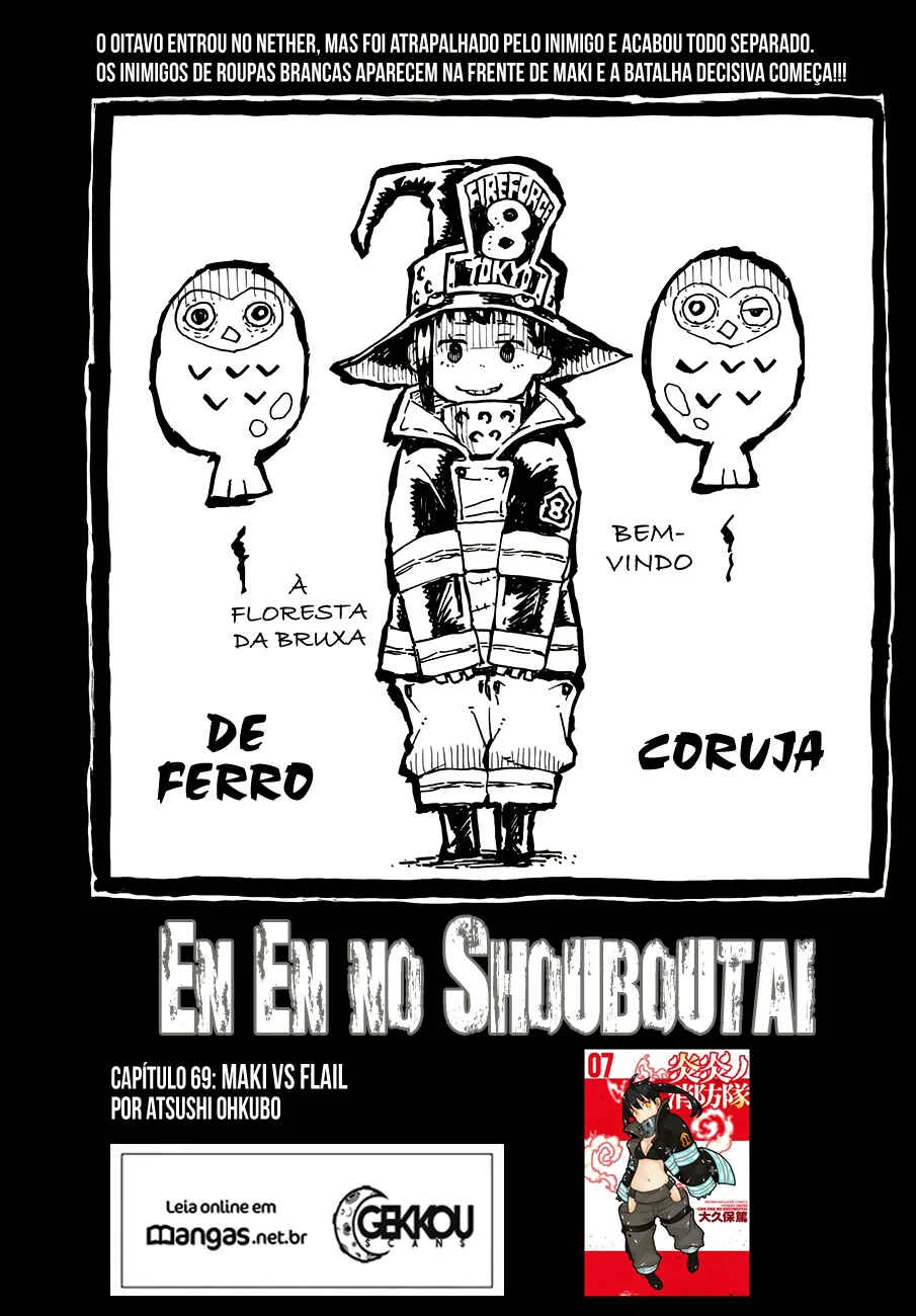 Fire Force Capítulo 2 – O Demônio, O Cavaleiro, E a Bruxa