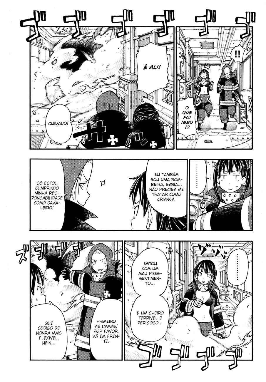 Fire Force Capítulo 2 – O Demônio, O Cavaleiro, E a Bruxa