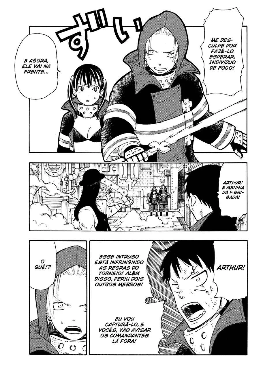 Fire Force Capítulo 2 – O Demônio, O Cavaleiro, E a Bruxa
