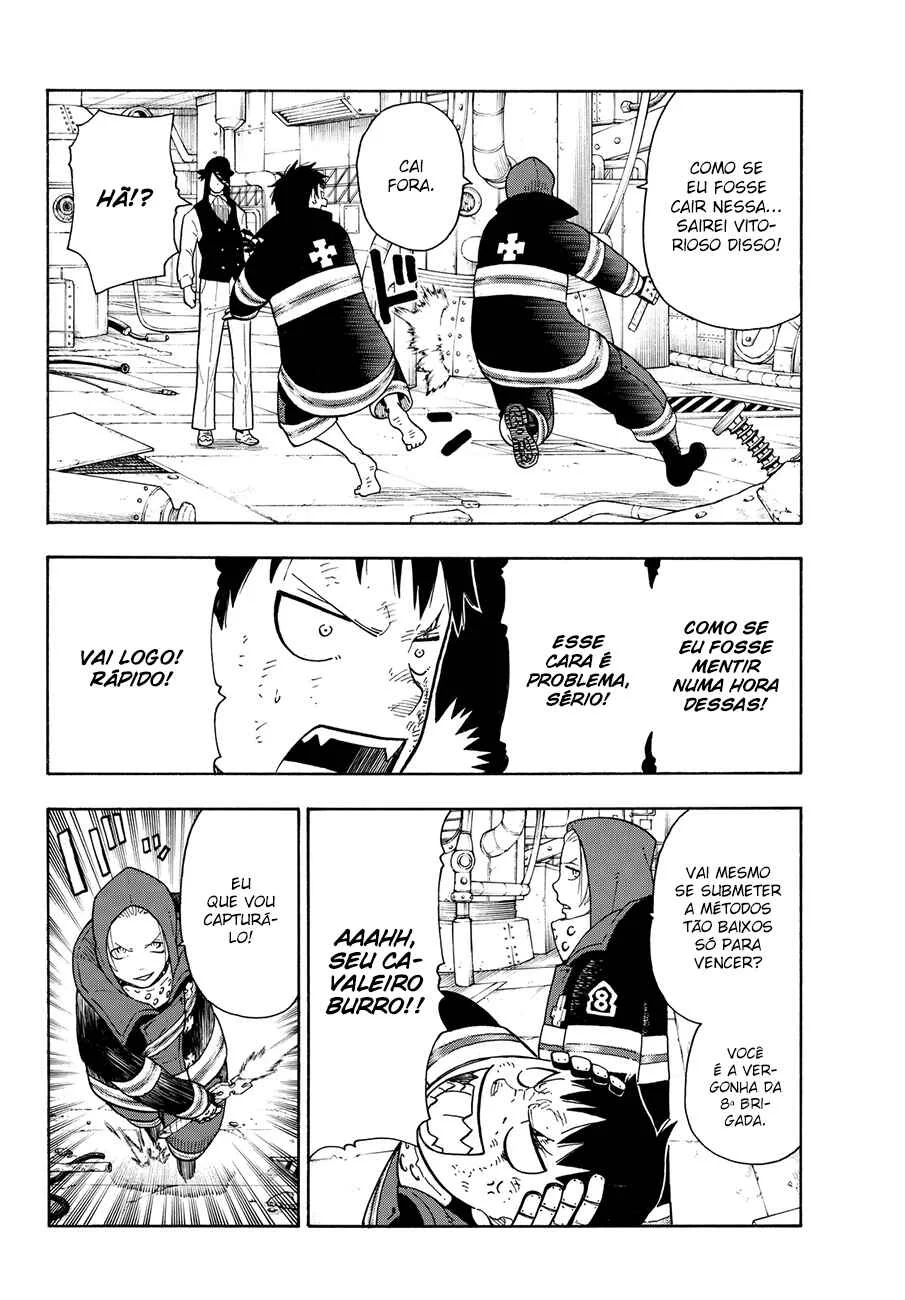 Fire Force Capítulo 2 – O Demônio, O Cavaleiro, E a Bruxa