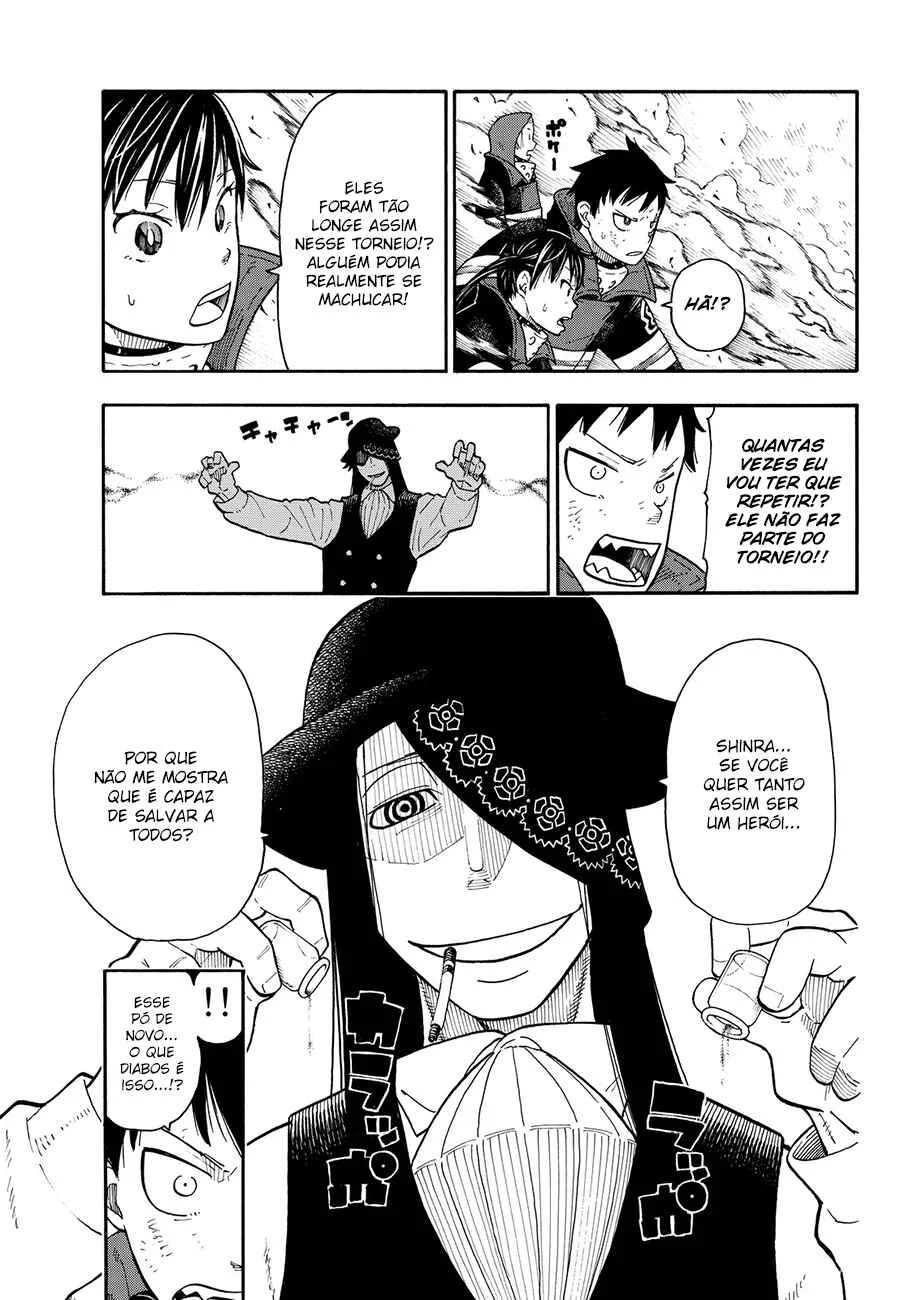 Fire Force Capítulo 2 – O Demônio, O Cavaleiro, E a Bruxa