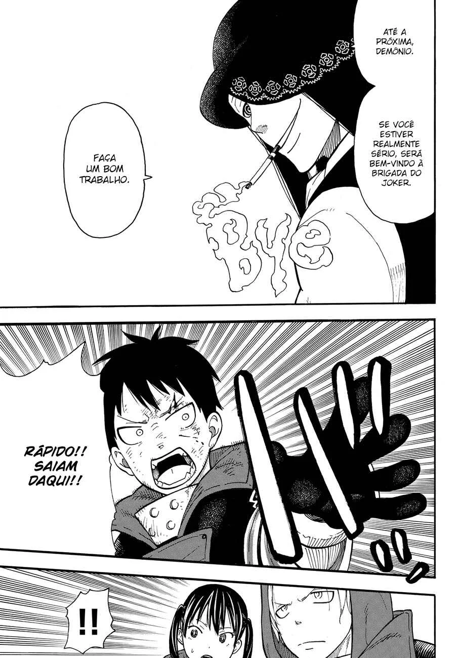 Fire Force Capítulo 2 – O Demônio, O Cavaleiro, E a Bruxa